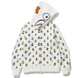 A BATHING APE x MINIONS SHARK FULL ZIP HOODIE