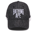 A BATHING APE NYC LOGO DENIM NEW ERA 9 TWENTY CAP