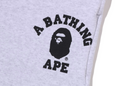 A BATHING APE COLLEGE WIDE FIT SWEAT PANTS