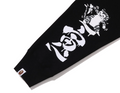A BATHING APE TIGER CAMO COLLEGE RELAXED CREWNECK