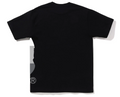 A BATHING APE COLOR BLOCK SIDE BIG APE HEAD TEE
