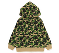 A BATHING APE ABC CAMO BIG POCKET PULLOVER HOODIE ( KIDS & JUNIOR )