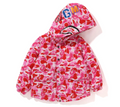 A BATHING APE BAPE KIDS ABC CAMO SHARK 4WAY DOWN JACKET