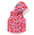 A BATHING APE BAPE KIDS ABC CAMO SHARK 4WAY DOWN JACKET