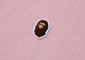 A BATHING APE APE HEAD ONE POINT RELAXED FIT PULLOVER HOODIE