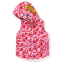 A BATHING APE BAPE KIDS ABC CAMO SHARK 4WAY DOWN JACKET