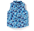 A BATHING APE BAPE KIDS ABC CAMO SHARK 4WAY DOWN JACKET