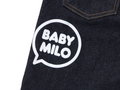 A BATHING APE BAPE KIDS BABY MILO BANANA JOGGER DENIM PANTS