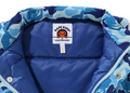 A BATHING APE BAPE KIDS ABC CAMO SHARK 4WAY DOWN JACKET