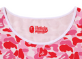 A BATHING APE Ladies' ABC CAMO L/S TEE