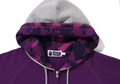 A BATHING APE COLOR CAMO THERMAL PATCH LOOSE FIT ZIP HOODIE