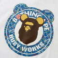 A BATHING APE MEDICOM TOY CAMO BE@R BUSY WORKS TEE