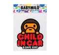 A BATHING APE BAPE KIDS BABY MILO CHILD IN CAR STICKER